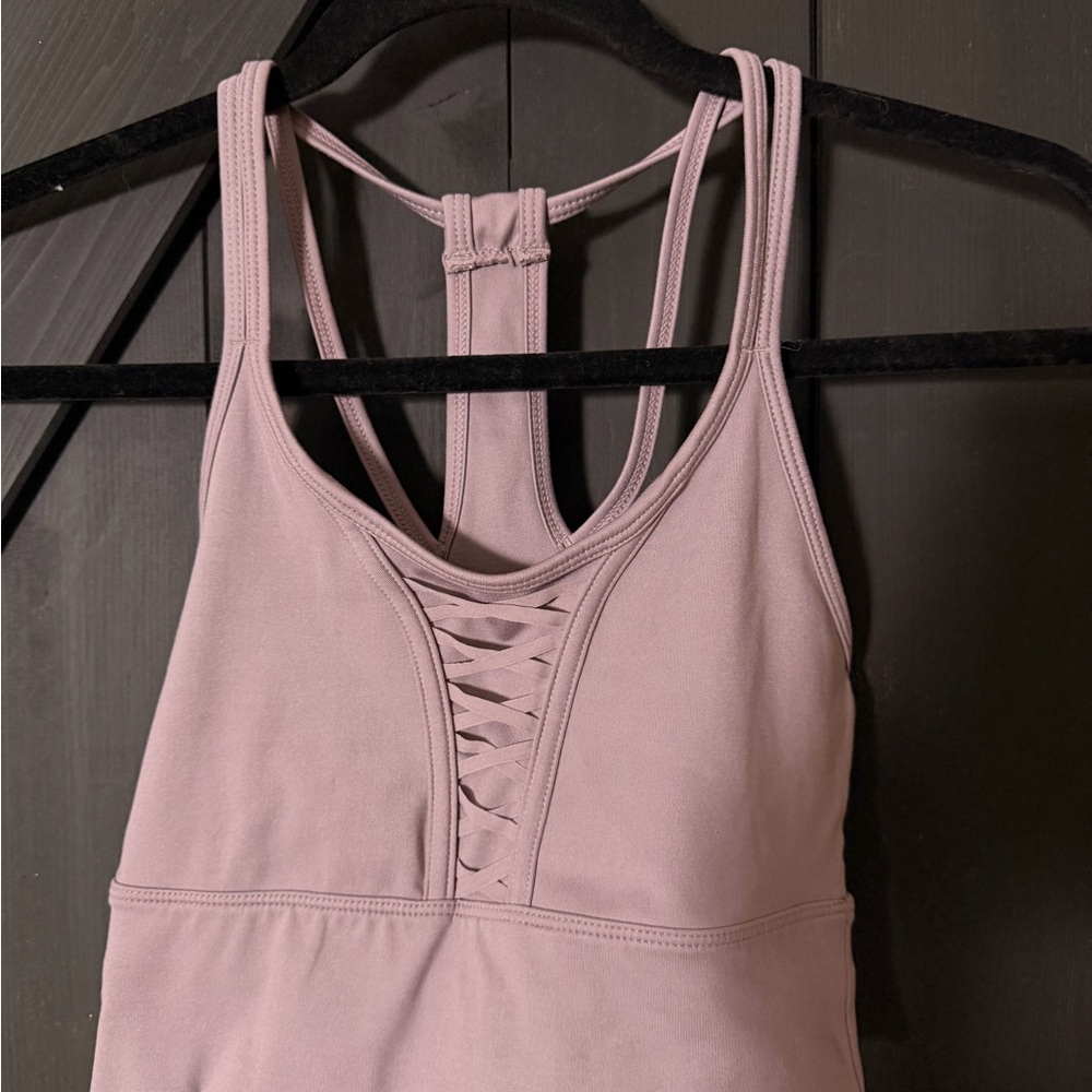 Nike Mauve Strappy Sports Bra